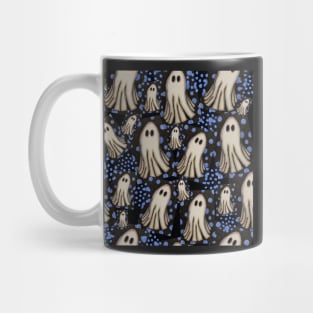 Spooky Ghost Pattern Mug